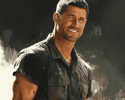 Matthew Fox Lost Series Diamond Painting