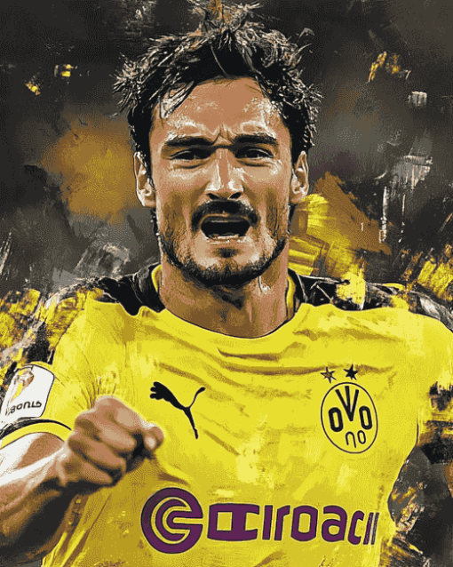 Matts Hummels Famous Footballer Diamond Painting