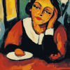 Max Pechstein Woman Abstract Diamond Painting