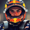 Max Verstappen Racing Legend Diamond Painting