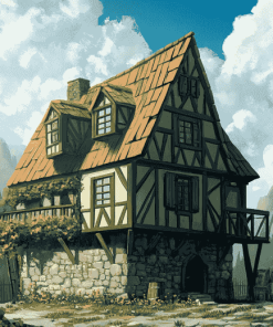 Medieval Inn Adventure Diamond Painting