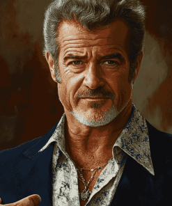 Mel Gibson Iconic Celebrity Diamond Painting