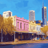 Melbourne Cityscape Diamond Painting