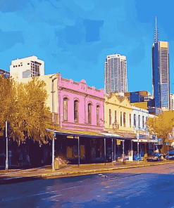 Melbourne Cityscape Diamond Painting