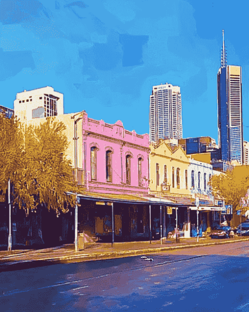 Melbourne Cityscape Diamond Painting