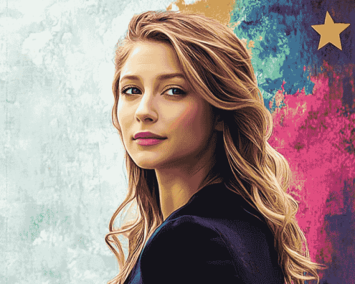 Melissa Benoist Celebrity Diamond Painting