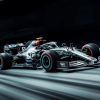 Mercedes F1 Car Racing Diamond Painting