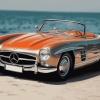 Mercedes SL 300 Classic Diamond Painting