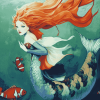 Mermaid Fantasy Diamond Painting