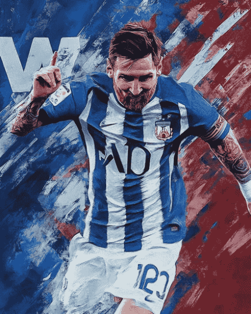 Messi PSG Legend Diamond Painting