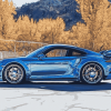 Metallic Porsche Car Diamond Painting