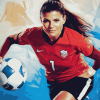 Mia Hamm Soccer Legend Diamond Painting