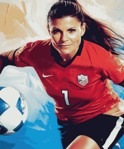 Mia Hamm Soccer Legend Diamond Painting