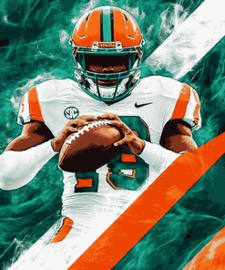 Miami Football Team Diamond Painting