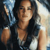 Michelle Rodriguez Fast and Furious Diamond Painting