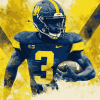 Michigan Wolverines Football Diamond Painting