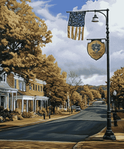 Middleburg Virginia Scenery Diamond Painting