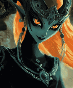 Midna Fantasy Adventure Diamond Painting