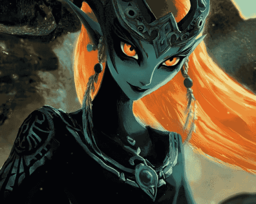 Midna Fantasy Adventure Diamond Painting