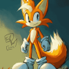 Miles Tails Prower Cartoon Diamond Painting