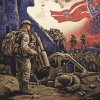 Military Tribute Diamond Painting