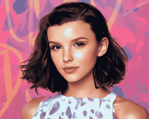 Millie Bobby Brown Celebrity Diamond Painting