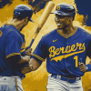 Milwaukee Brewers Baseballers Diamond Painting