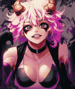 Mina Ashido My Hero Academia Diamond Painting