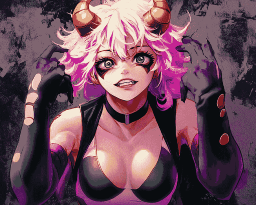 Mina Ashido My Hero Academia Diamond Painting