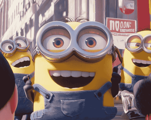 Minions Animation Fun Diamond Painting