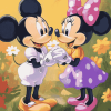 Minnie and Daisy Magic Diamond Painting