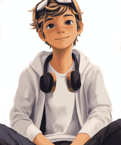 Miraculous Adrien Animation Diamond Painting