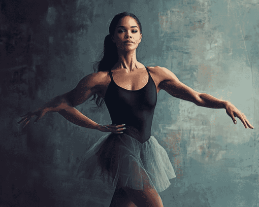 Misty Copeland Ballerina Diamond Painting