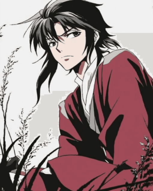 Mitsurugi Reiji Anime Creation Diamond Painting