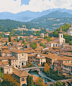 Modena Mountain Views Diamond Painting