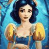 Modern Snow White Fantasy Diamond Painting