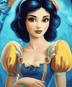 Modern Snow White Fantasy Diamond Painting