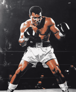 Mohammed Ali Boxing Legend Diamond Painting