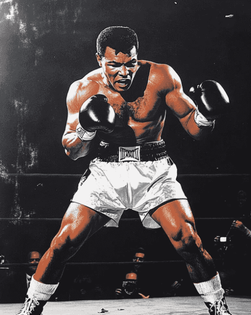 Mohammed Ali Boxing Legend Diamond Painting