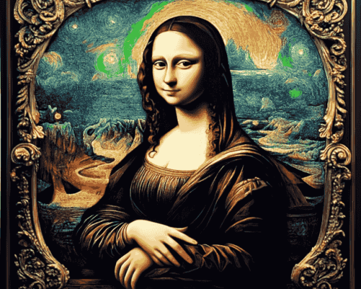 Mona Lisa Antiques Diamond Painting