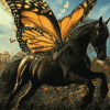 Monarch Fantasy Horse Diamond Painting