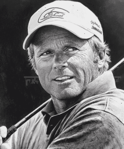 Monochrome Jack Nicklaus Diamond Painting