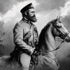 Monochrome Stonewall Jackson Diamond Painting