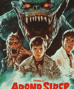 Monster Squad Classic Films Diamond Painting