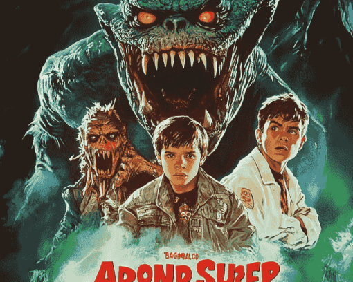 Monster Squad Classic Films Diamond Painting