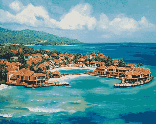 Montego Bay Seascapes Diamond Painting