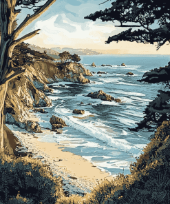 Monterey Bay Seascapes Diamond Painting