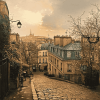 Montmartre Hill Boulevards Diamond Painting