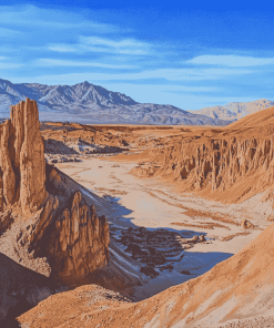 Moon Valley Atacama Landscape Diamond Painting