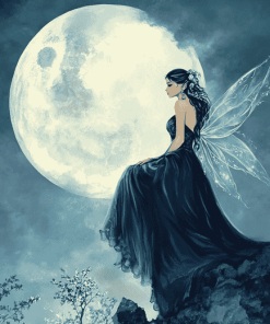 Moonlit Fairy Fantasy Diamond Painting